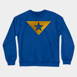 BOOSTER GOLD LOGO (STAR COLOR MATCHES TEESHIRT) Crewneck Sweatshirt